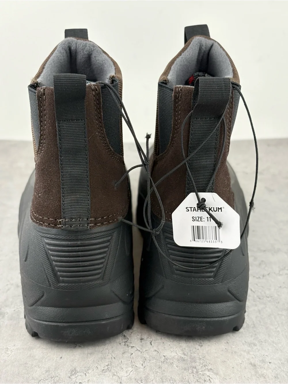 New Staheekum Yukon Men’s Brown 3M Thinsulate Winter Snow Boots Sz 11